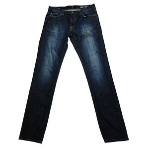 Bluer 36.Long Super Skinny Tate Dark Made in USA jeans. Stylish. Casual. Travel